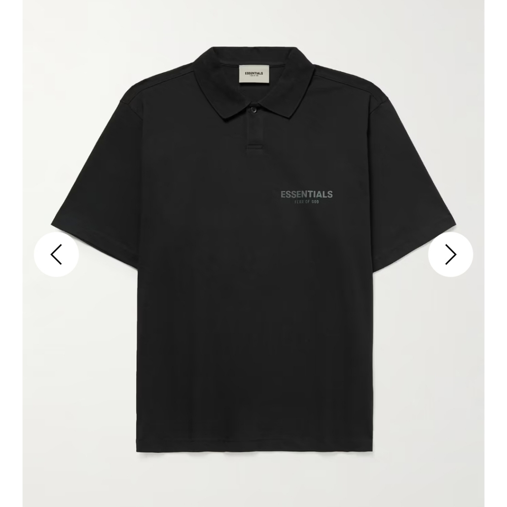 Essentials-Fear of God short sleeve boxy polo M